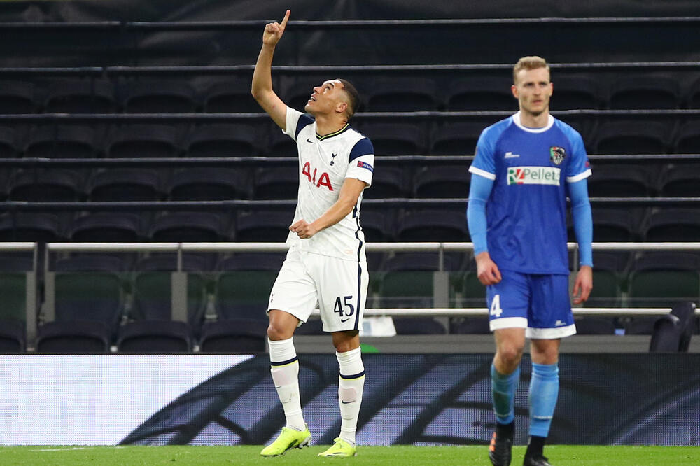 Vinisijus proslavlja pogodak, Foto: Reuters