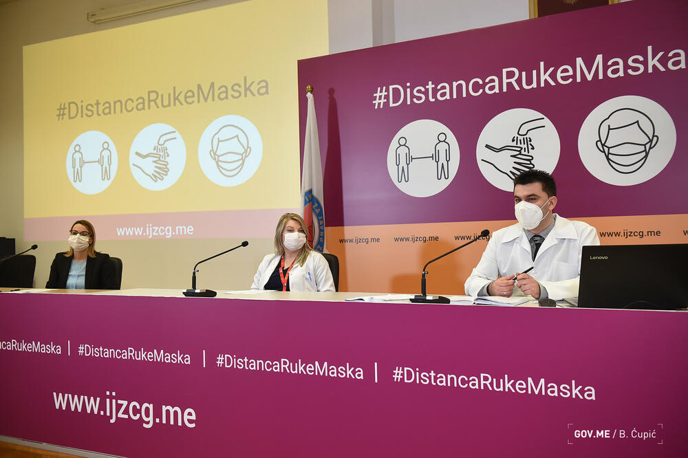 Sa pres konferencije, Foto: Vlada Crne Gore