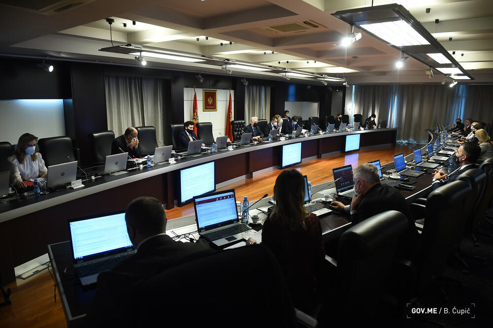 Sa sjednice Vlade, Foto: Vlada Crne Gore