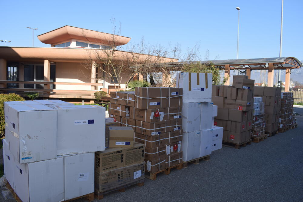 Donirana oprema, Foto: UNHCR