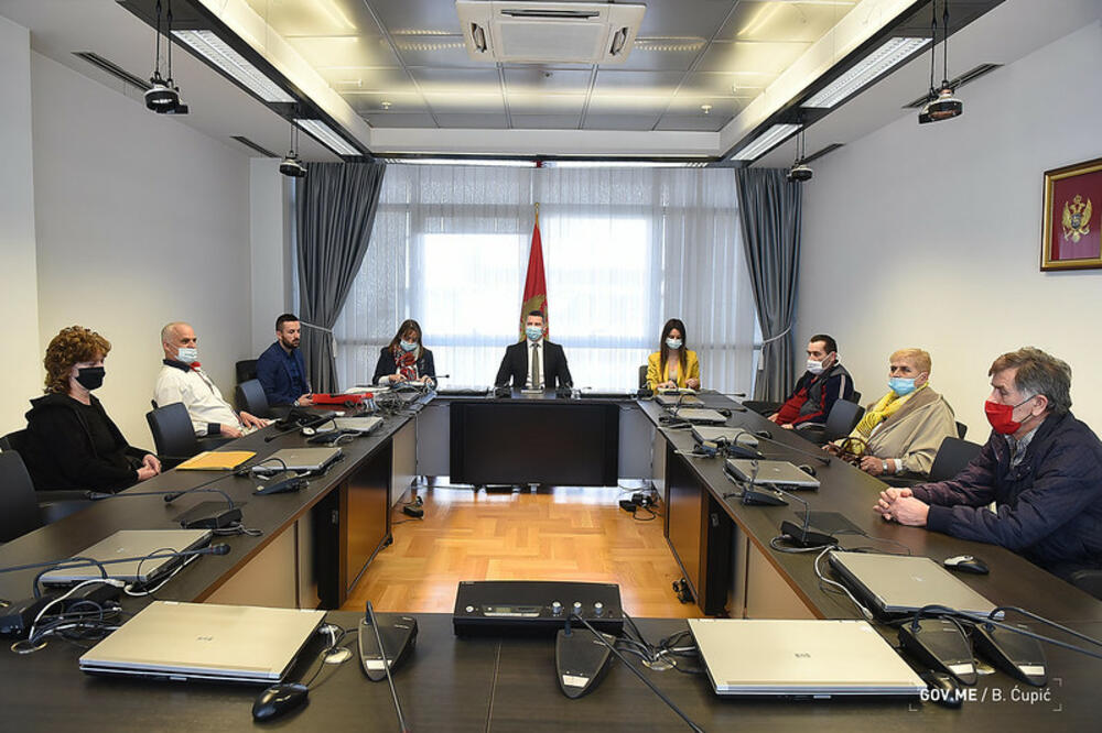 Sa sastanka, Foto: Gov.me/Bojana Ćupić