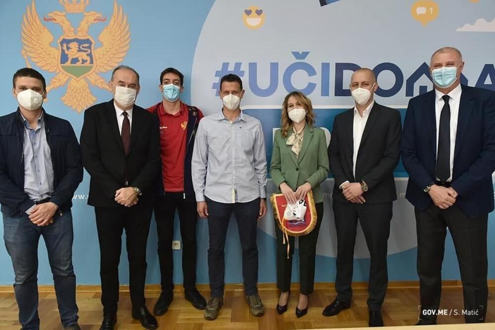 Sa prijema u ministarstvu, Foto: Gov.me/Saša Matić