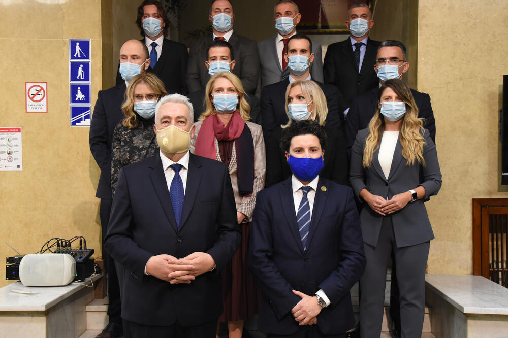 Vlada Zdravka Krivokapića ima 12 ministara, Foto: Savo Prelević