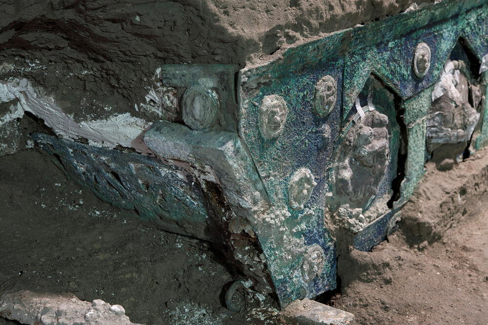Ceremonijalne kočije koje su pronašli arheolozi, Foto: Reuters