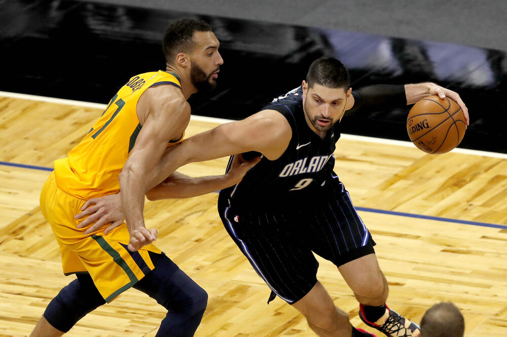 Vučević sa Goberom, Foto: Beta/AP