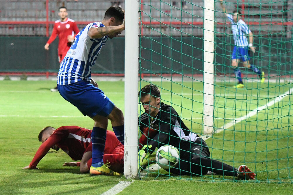 Detalj sa meča Titograd - Budućnost, Foto: Savo Prelević