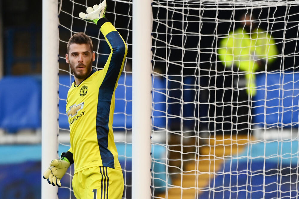 Spektakularnom dobranom De Hea obiježio derbi, Foto: REUTERS