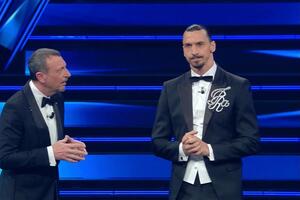 Pomjera granice i muzike: Ibrahimović na scenu San Rema izašao uz...