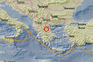 Snažan potres u Grčkoj, osjetio se i u Crnoj Gori