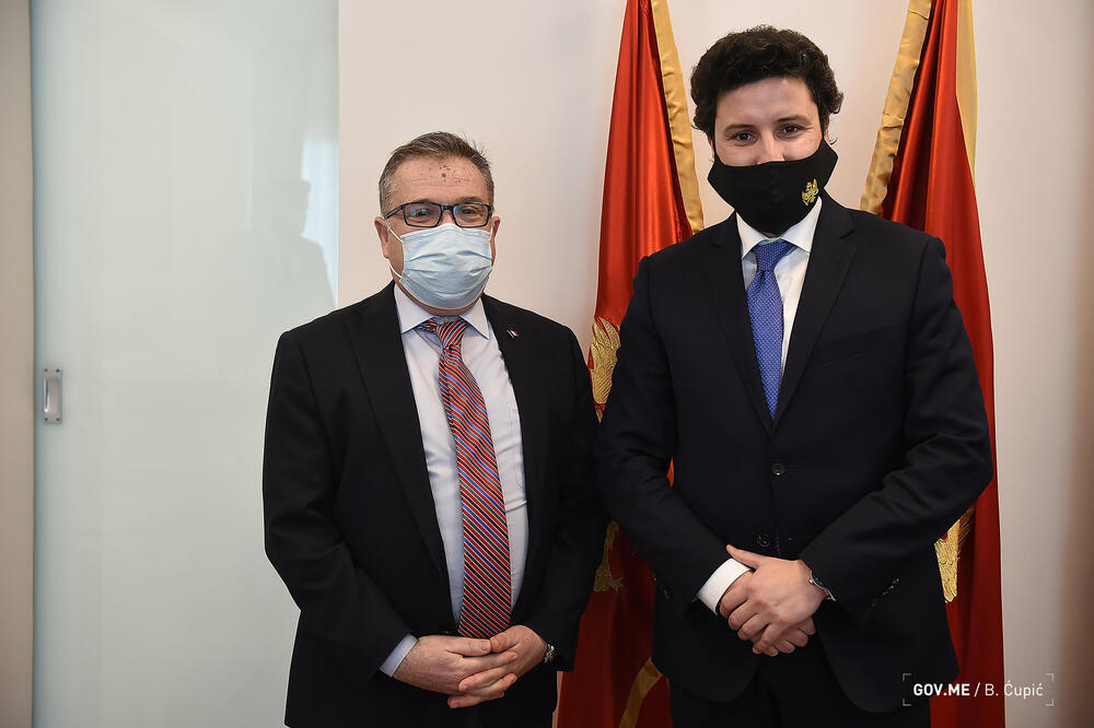 Timonije i Abazović, Foto: Vlada Crne Gore