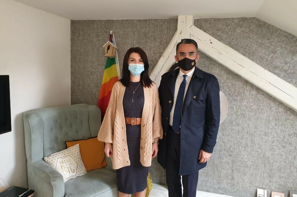 Leposavić i Jokić, Foto: Ministarstvo pravde ljudskih i manjinskih prava