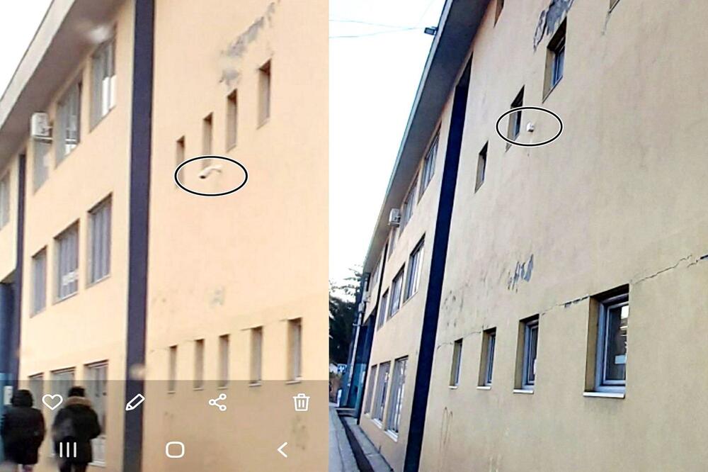 Kamere - prije i nakon uklanjanja, Foto: Euromost