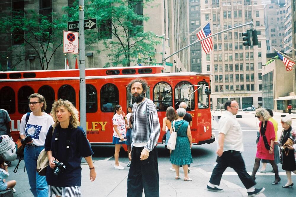 Živko Nikolić u Njujorku, Foto: Slobodan Vuković