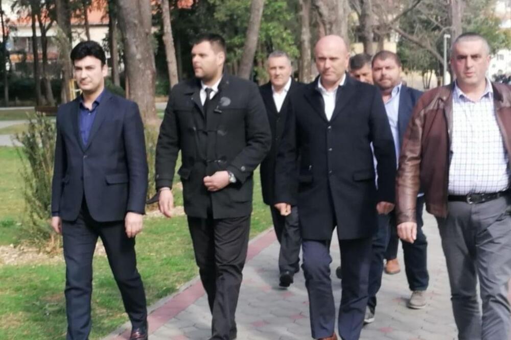 Delegacija Budve i Marko Kovačević na sahrani Atanasija, Foto: Čitalac Vijesti
