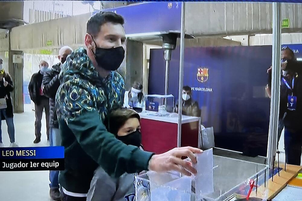 Mesi pokazao da ga interesuje budućnost Barse, Foto: Twitter