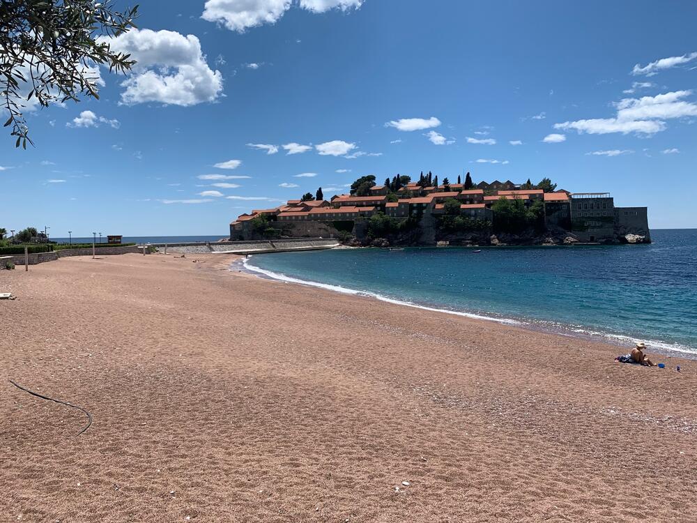 Sveti Stefan peninsula is heaven for tourists