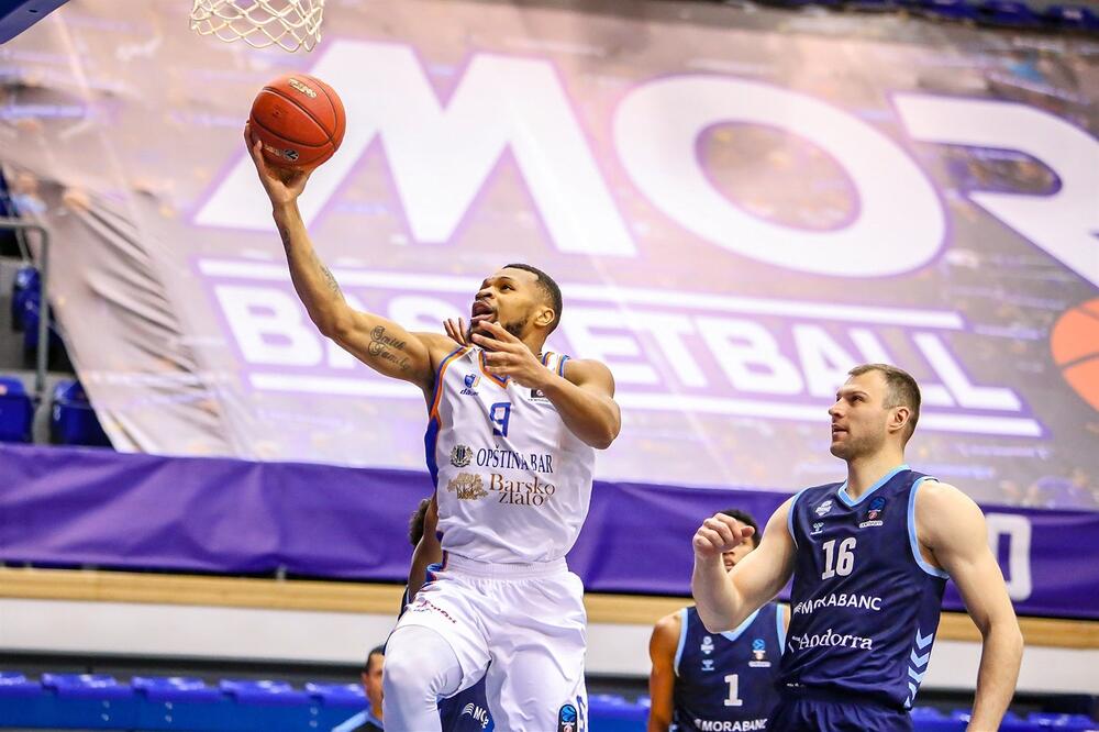 Tejlor Smit na meču sa Andorom, Foto: Eurocup