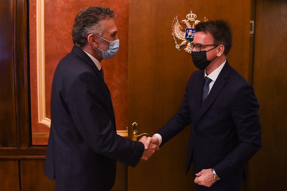 Bulajić i Maslenikov, Foto: Skupština Crne Gore