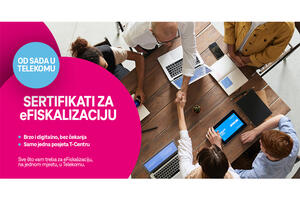 Crnogorski Telekom izdaje sertifikate za elektronsku fiskalizaciju