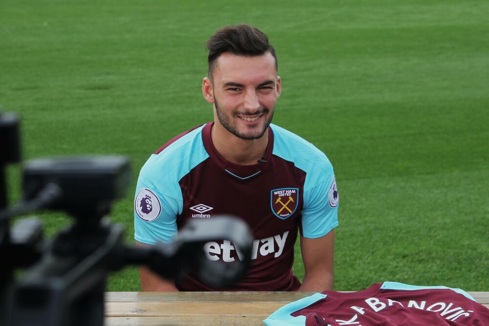 Hakšabanović u dresu Vest Hema, Foto: West Ham