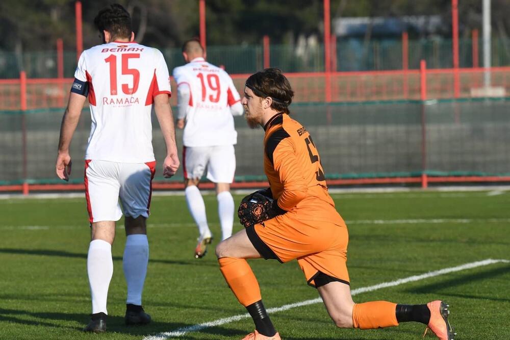 Sačuvao mrežu: Marko Kordić, golman Iskre, Foto: FK Iskra