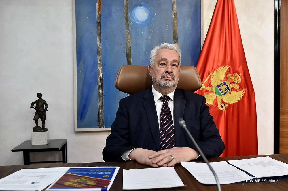Predsjednik Vlade Zdravko Krivokapić, Foto: Vlada Crne Gore