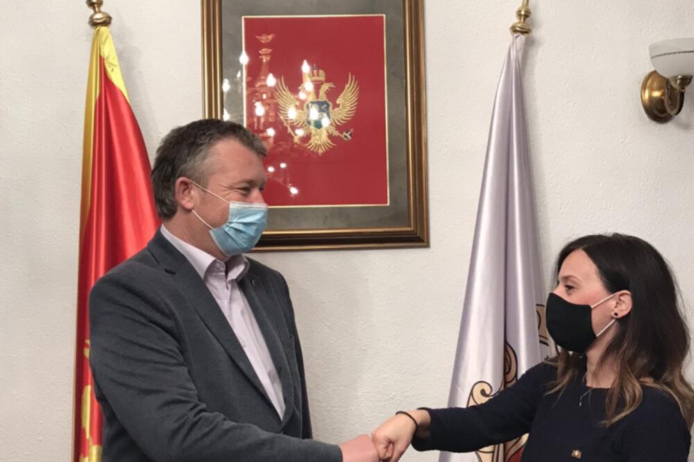 Petković i Mršulja, Foto: Kabinet predsjednice SO Kotor