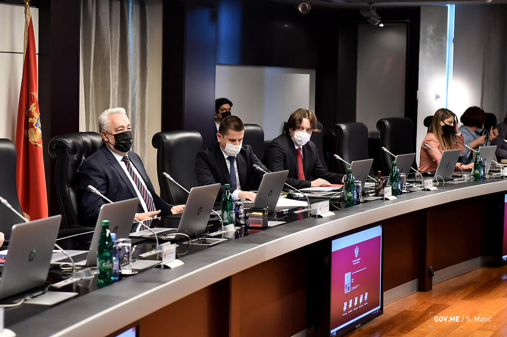 Sa sjednice Vlade, Foto: Vlada Crne Gore