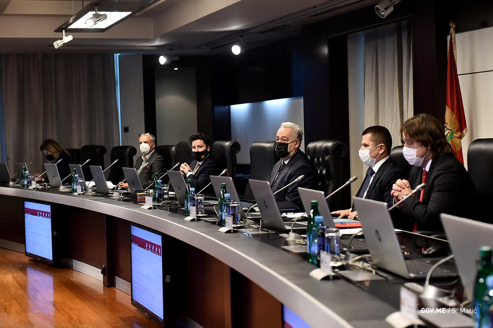 Sa sjednice Vlade, Foto: Vlada Crne Gore