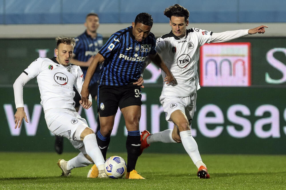 Murijel na meču sa Specijom, Foto: AP