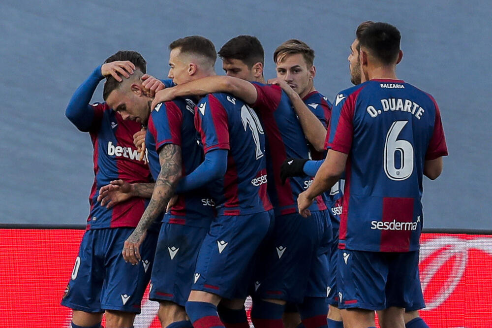 Fudbaleri Levantea, Foto: AP