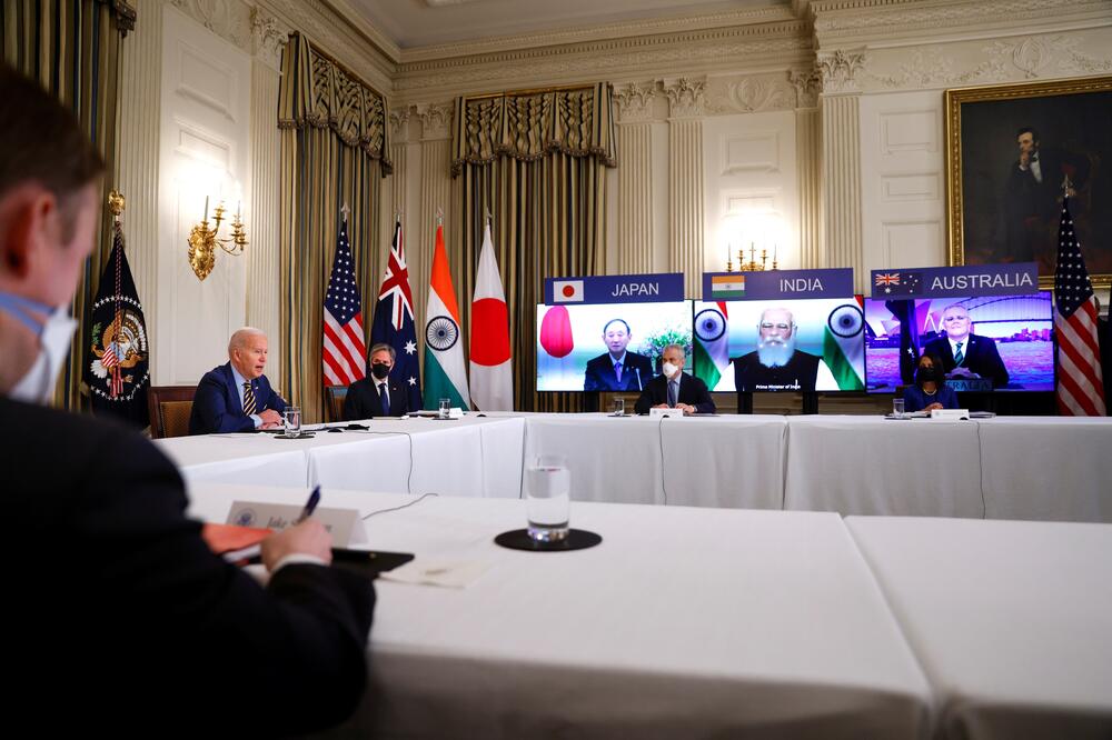 Bajden tokom virtuelnog sastanka, Foto: Reuters