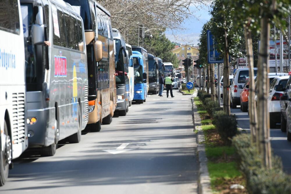 Sa protesta u Podgorici prošle sedmice, Foto: Savo Prelević