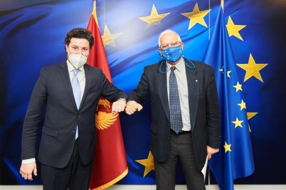 Abazović i Borelj, Foto: Vlada Crne Gore