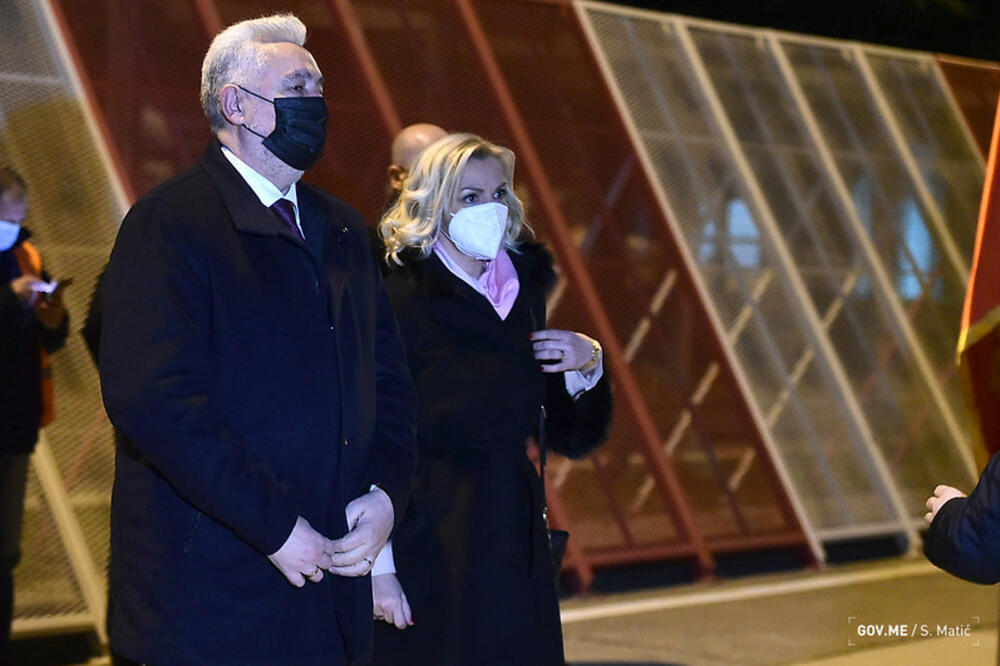 Krivokapić i Borovinić Bojović, Foto: Gov.me/Saša Matić