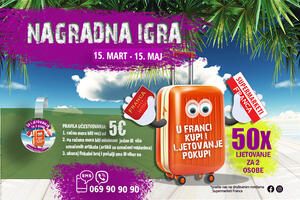 50 ljetovanja za 2 osobe u Franci