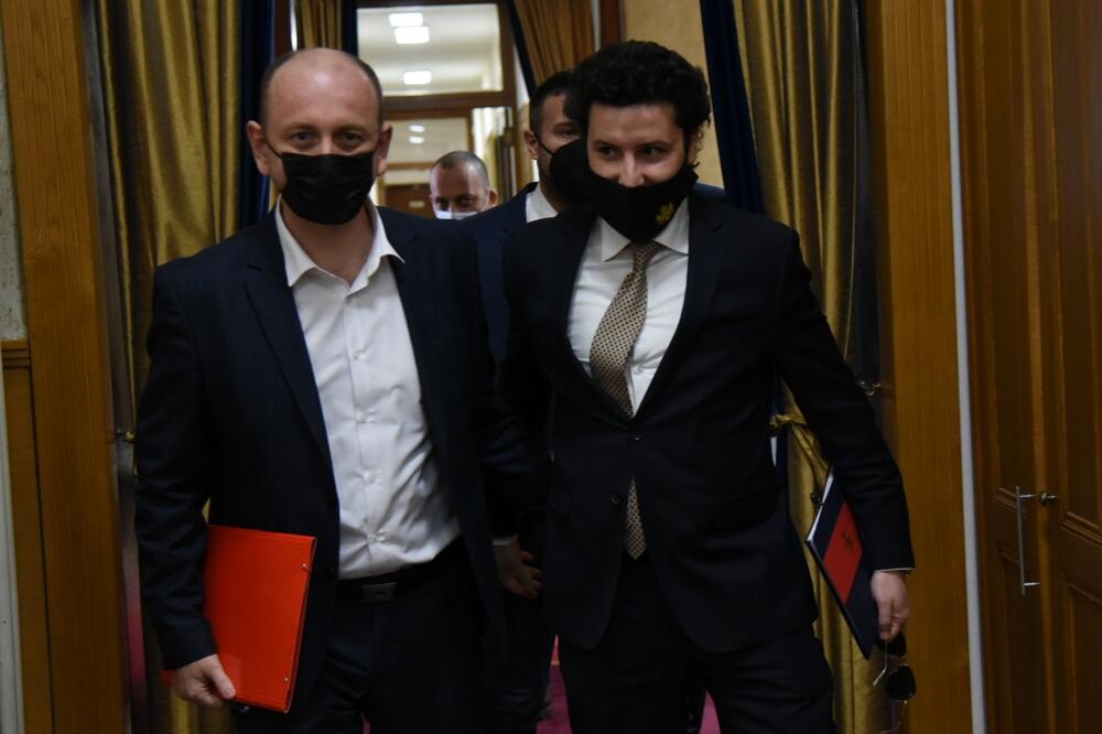 Knežević i Abazović, Foto: Savo Prelević