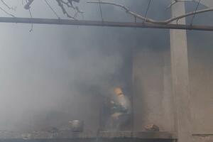 Podgorica: Izgorio sprat kuće, vlasnik teško povrijeđen