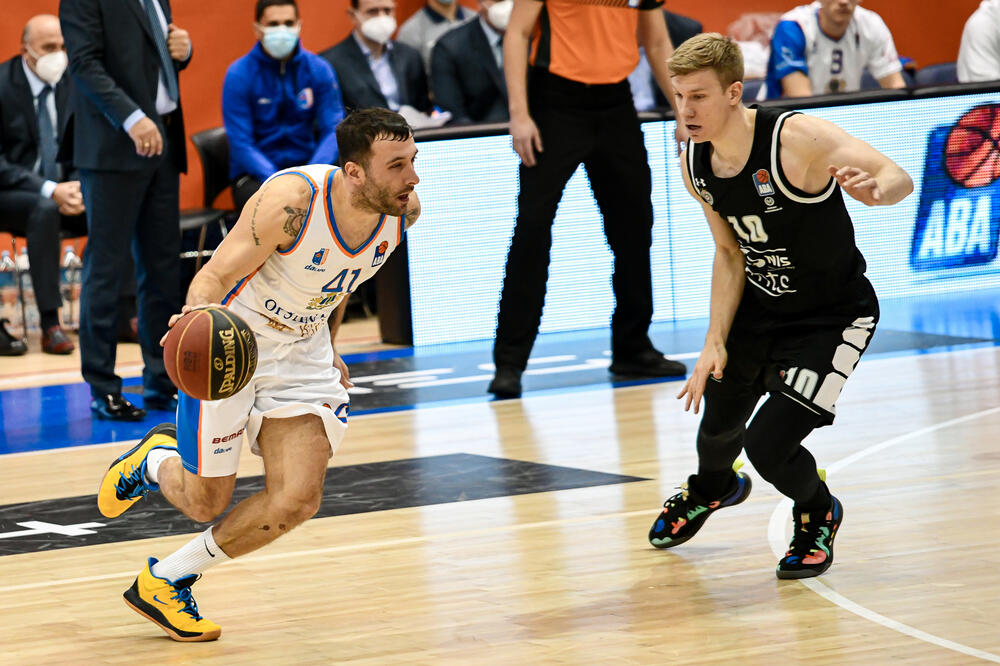 Nemanja Vranješ na večerašnjoj utakmici, Foto: KK Partizan