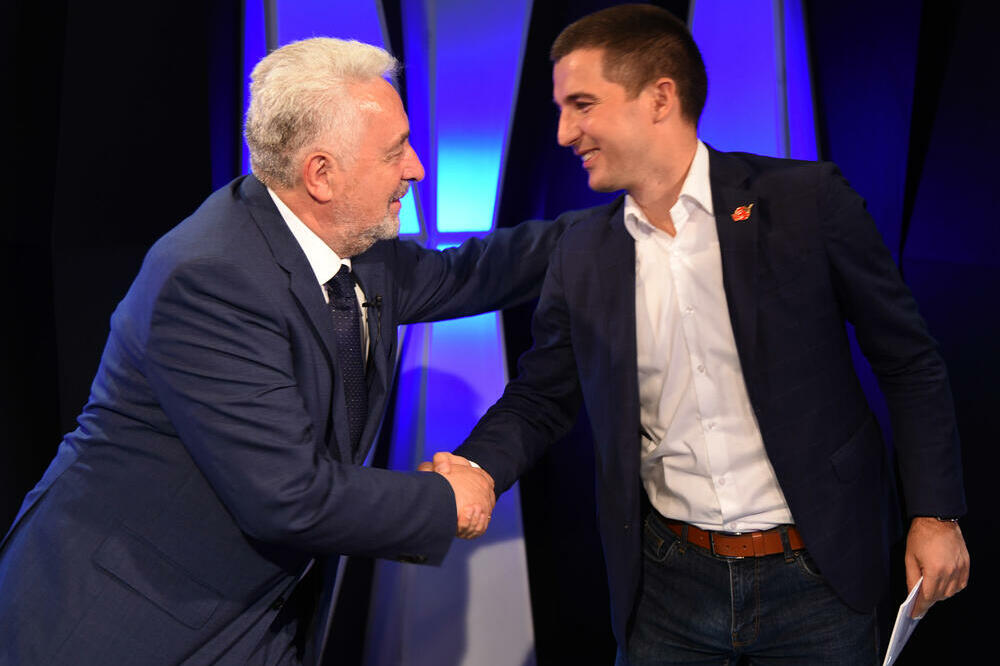 Krivokapić i Bečić, Foto: Vijesti/Luka Zeković