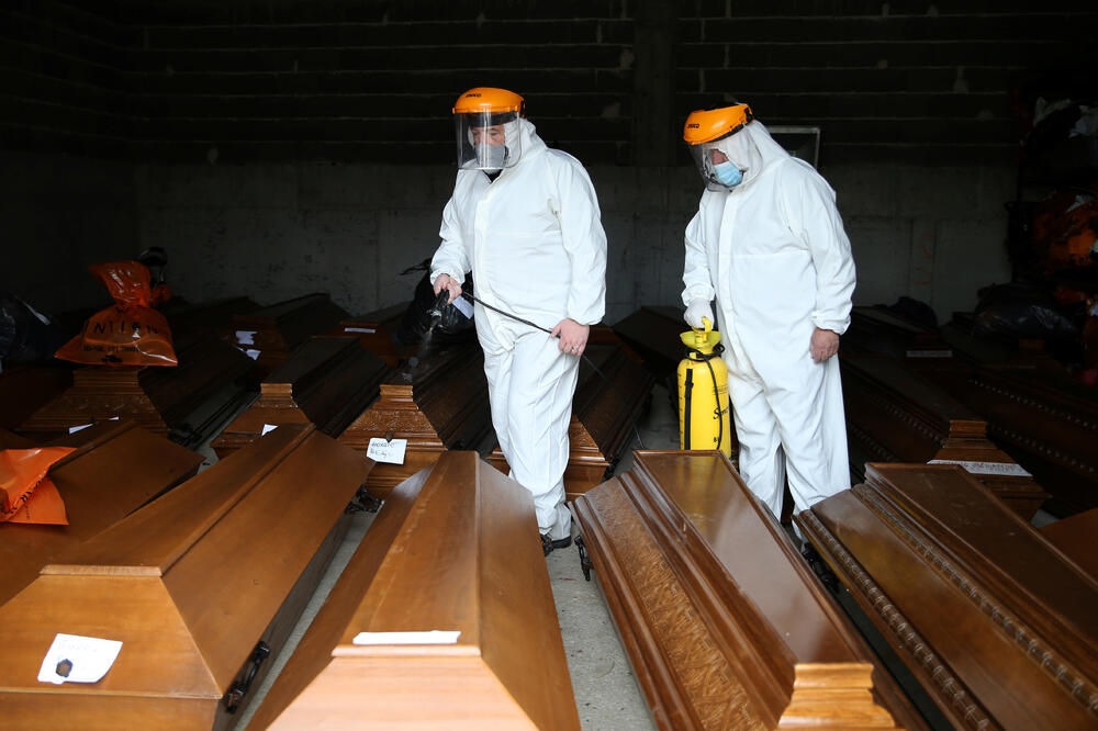 Najviše žrtava od kovida je u Sarajevu, Foto: Reuters