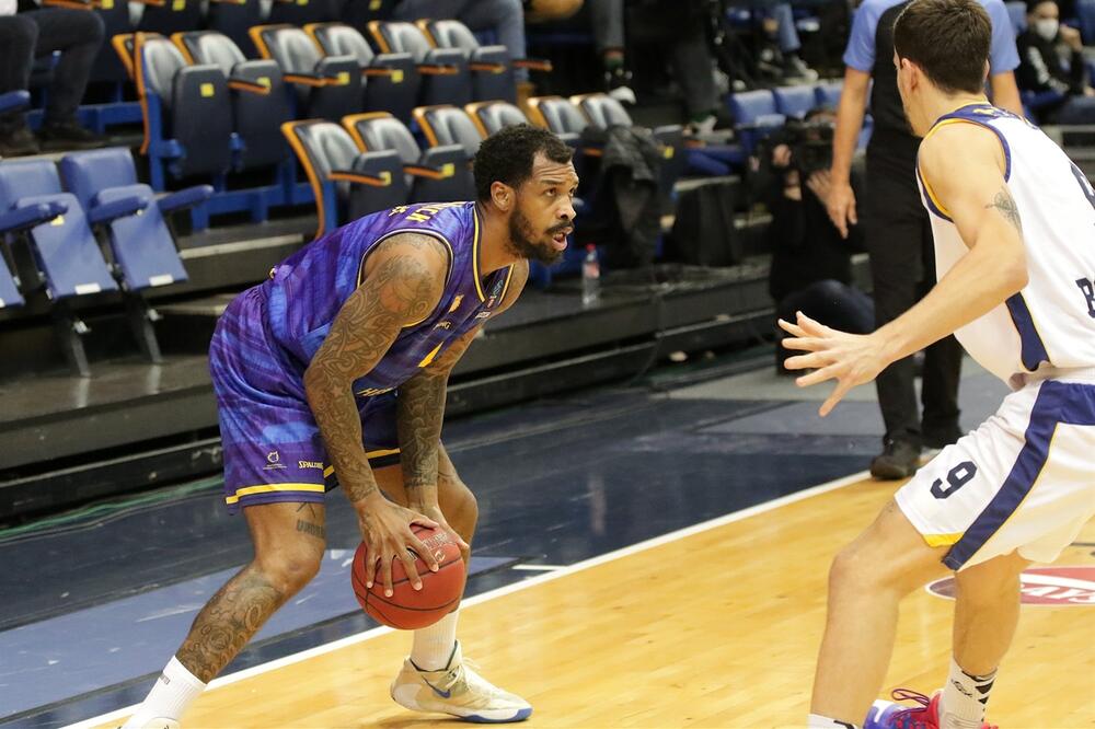 Bivši igrač Budućnosti Šon Kilpatrik je bio najefikasniji igrač meča, Foto: Olivier D'Almeida/Metropolitans