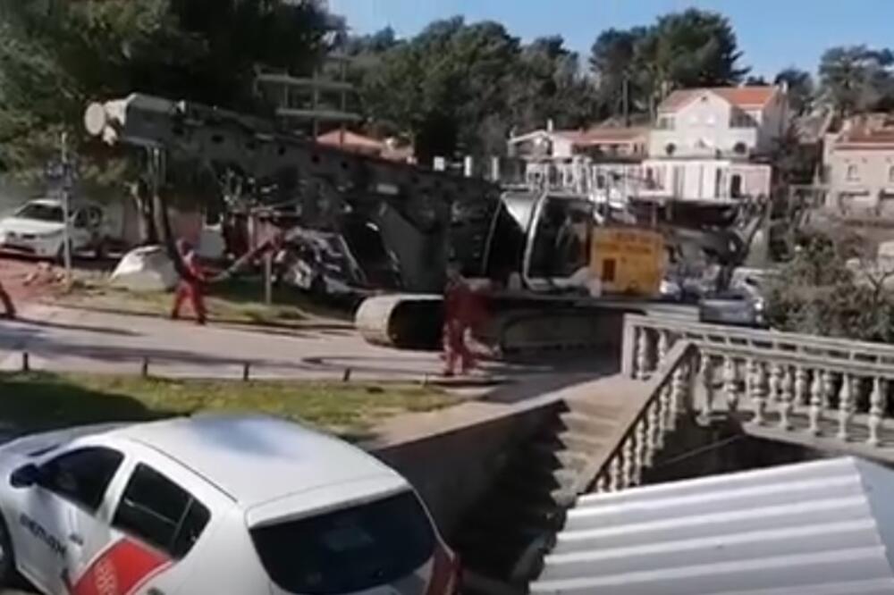 Jutros u Pržnu, Foto: Printscreen