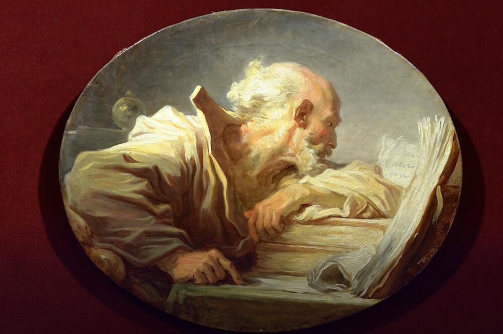 Filozof koji čita, Foto: Printscreen