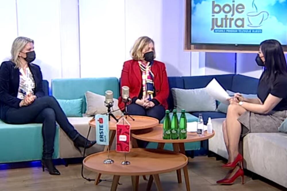 Vuksanović Stanković i Bošnjak u Bojama jutra, Foto: Screenshot/TV Vijesti