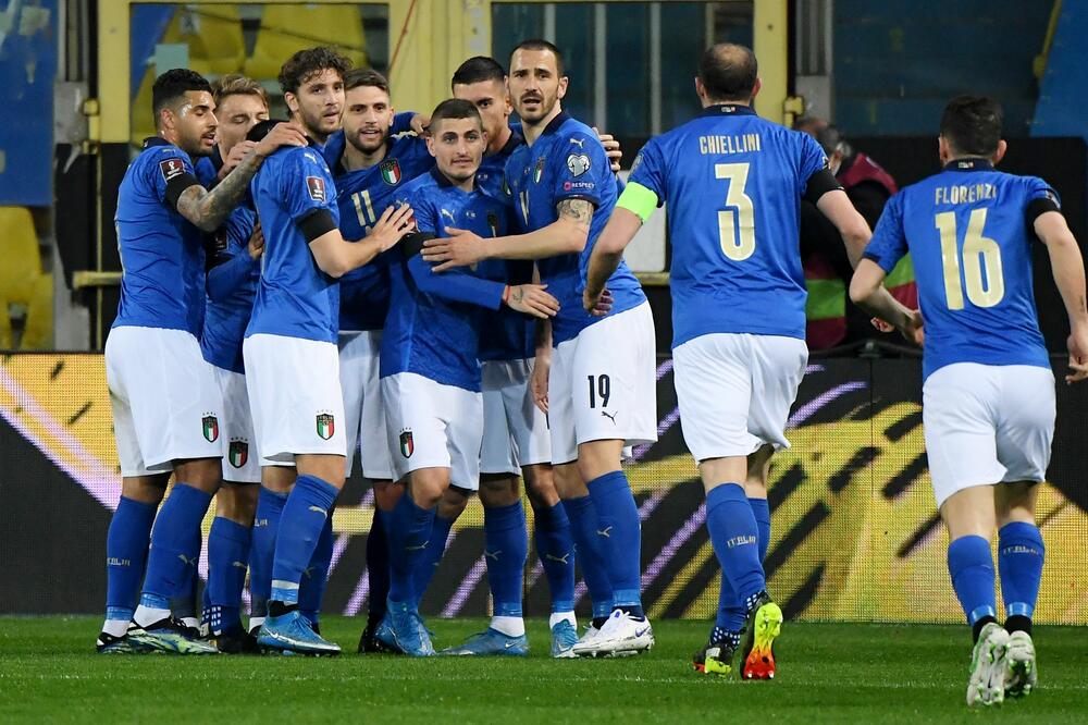 Fudbaleri Italije, Foto: Reuters