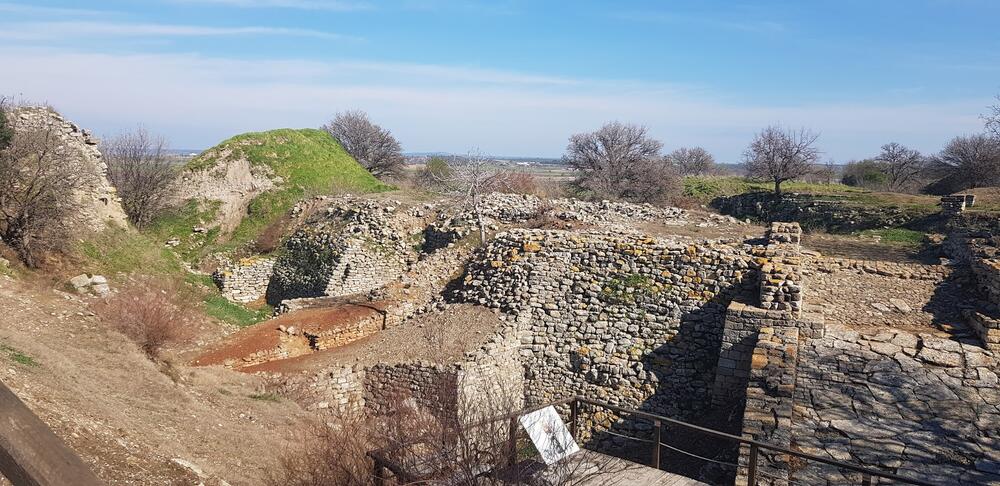 Dio arheološkog nalazišta