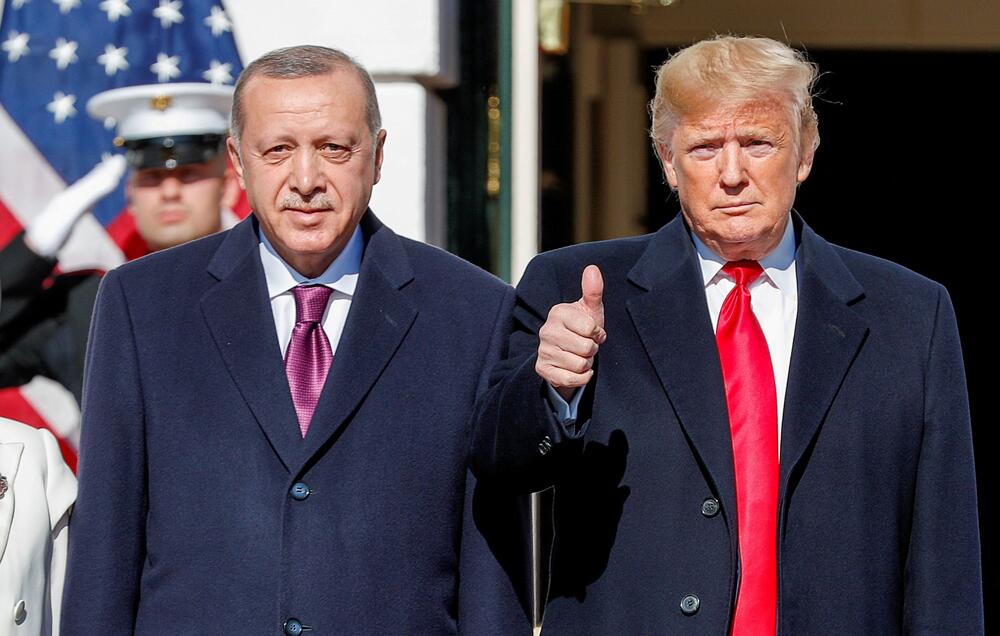 Uspostavili bliske odnose: Erdogan i Tramp u Bijeloj kući 2019