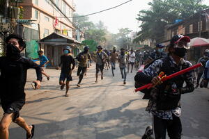 Mjanmar: Snage bezbjednosti pucale na okupljene koji su...