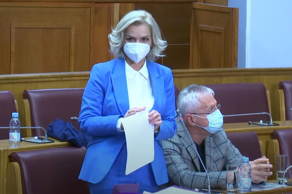 Borovinić Bojović, Foto: Skupština Crne Gore